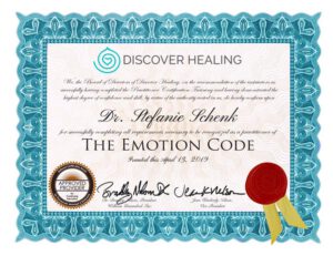 Dr. Stefanie Schenk - zertifizierte Emotionscode-Therapeutin
