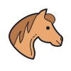 Pferd Kopf
