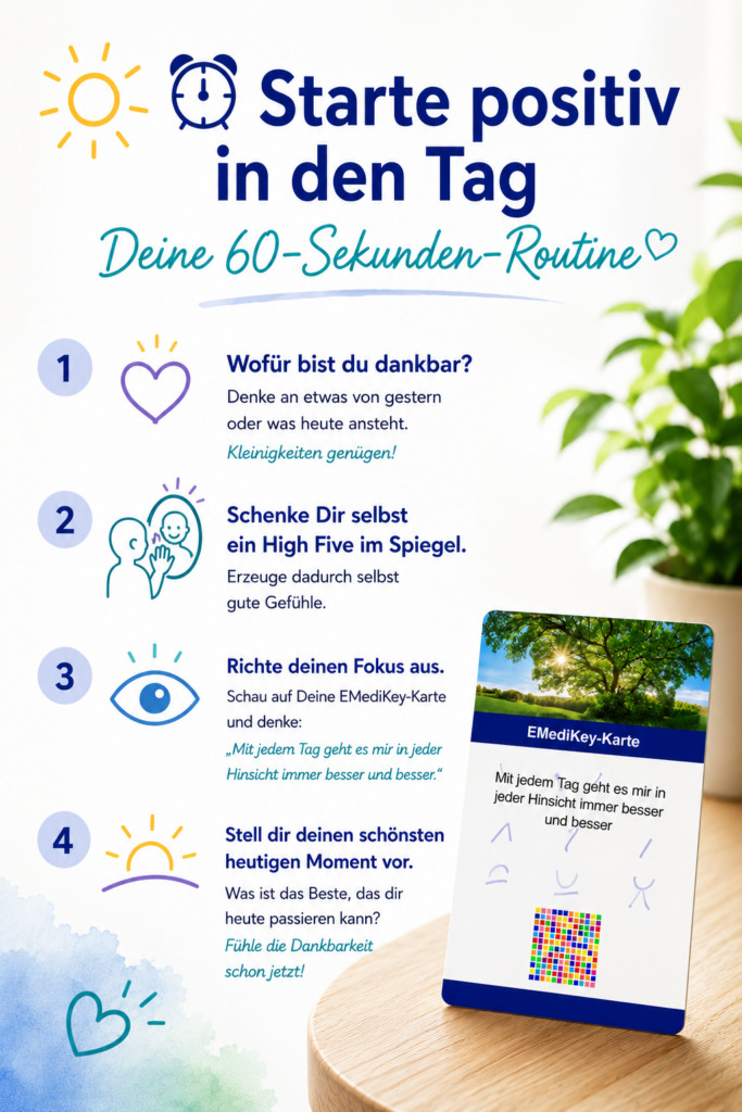 60-Sekunden-Guten-Morgen-Routine