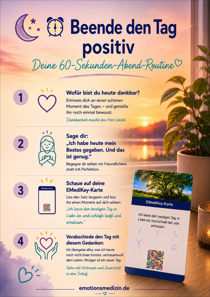 60-Sekunden-Guten-Abend-Routine