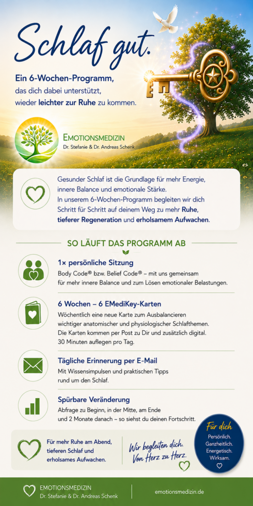 Schlaf gut. – Das 6-Wochen-Programm