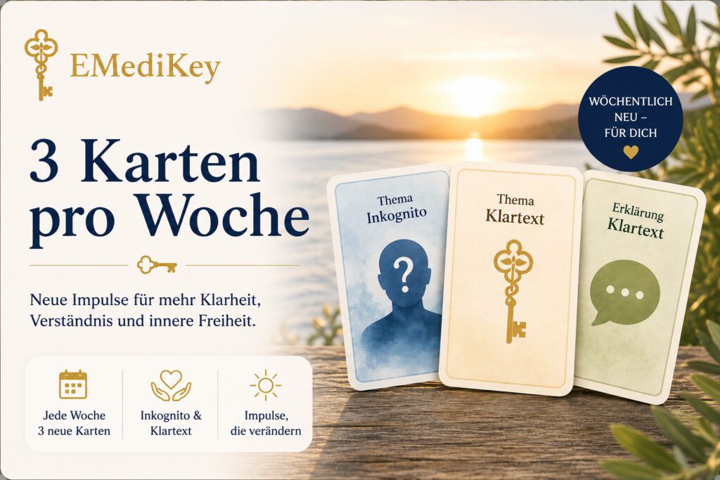 EMediKey – 3 Karten pro Woche